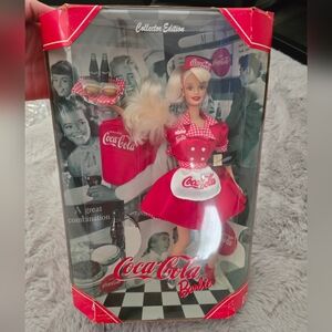 Coca-Cola Barbie Doll in Red Outfit